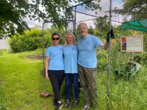 Tallents Solicitors volunteering at Reach Learning Disability as part of their 250 Anniversary Celebrations