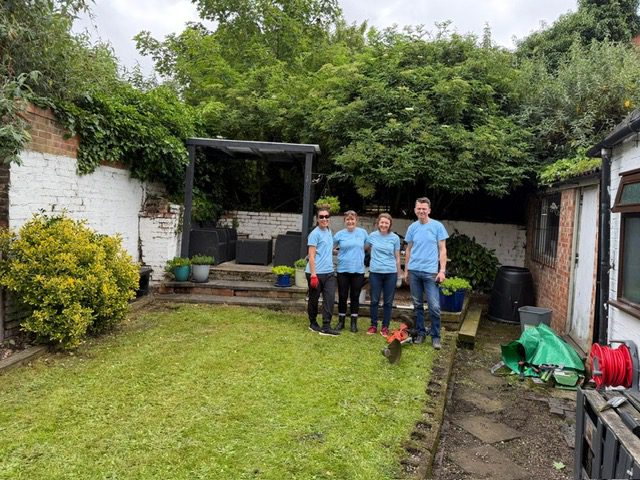 #TeamTallents volunteering at Newark Emmaus Trust in 2026