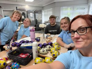 #TeamTallents volunteering at John Eastwood Hospice in Mansfield