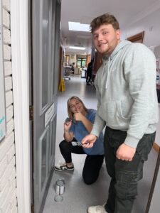 #TeamTallents volunteering at John Eastwood Hospice in Mansfield