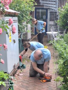 #TeamTallents volunteering at Beaumond House Hospice Care