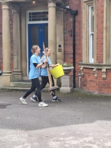 #TeamTallents volunteering at Beaumond House Hospice Care