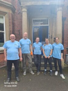 #TeamTallents volunteering at Beaumond House Hospice Care